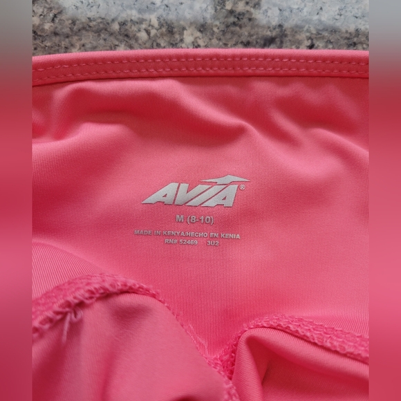 Nike Pro Dri-Fit M Medium Avia LOT Pink Purple Leggings with Geometric Pattern - Picture 7 of 11